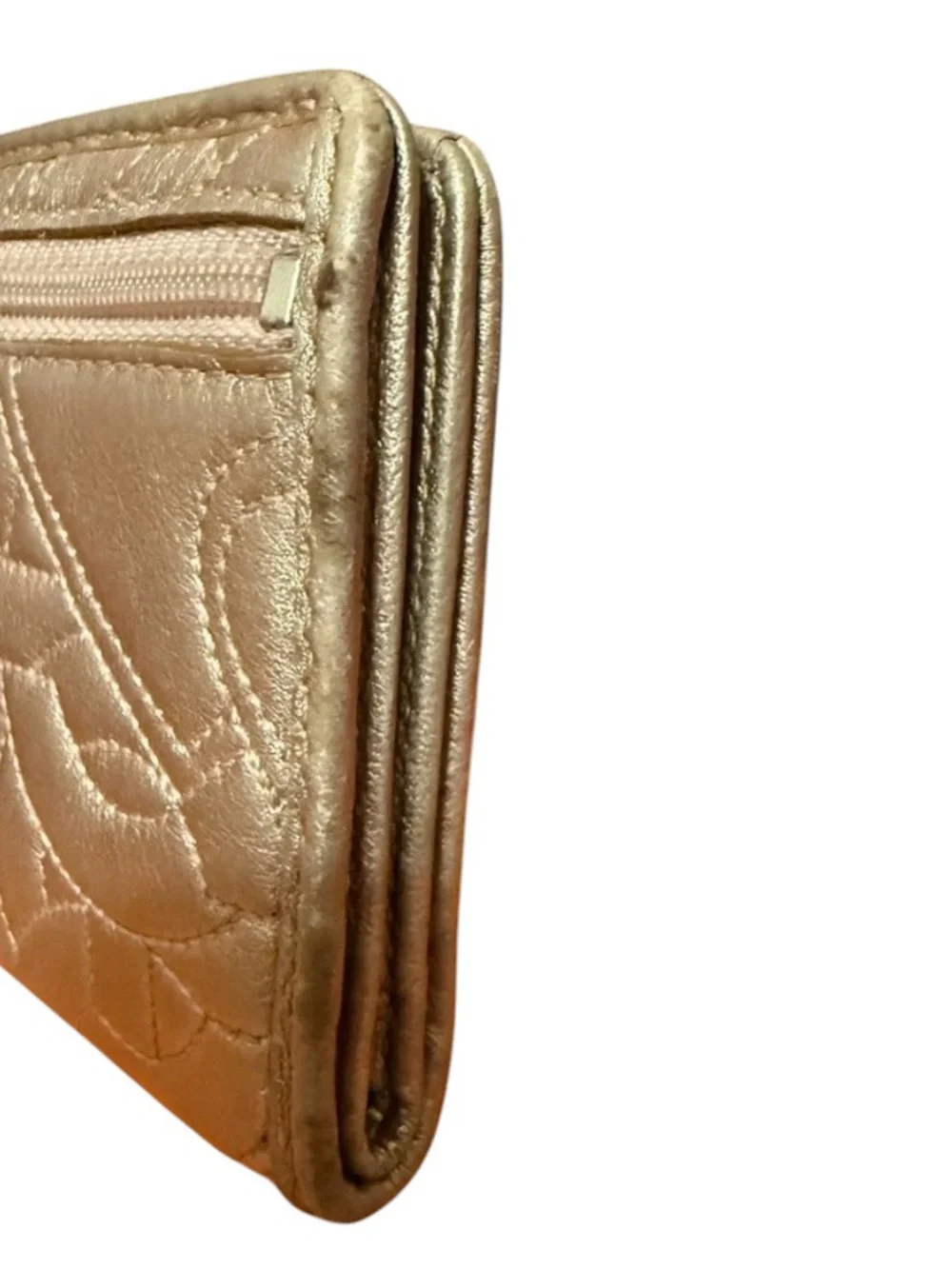 Coach Poppy Hearts Zip-Around Wallet - Picture 7 of 12